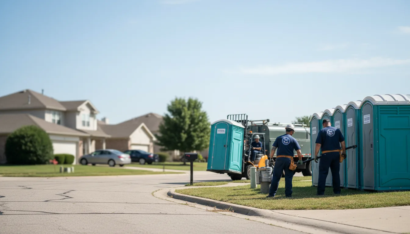 Porta Potty Rental in West Middlesex, PA near me